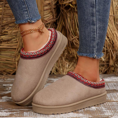 Botas de Invierno con Plataforma – Cálidas y Antideslizantes